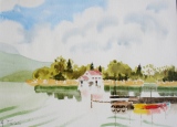 Lac d'Aiguebelette - paysages lacustres