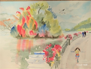 Ile aux cygnes - Annecy et ses environs