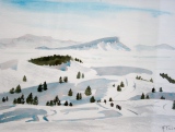 Semnoz - paysages de neige