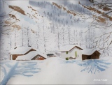 Au grand paradis 2 - paysages de neige