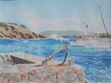 petit port de plaisance à Giens - provence