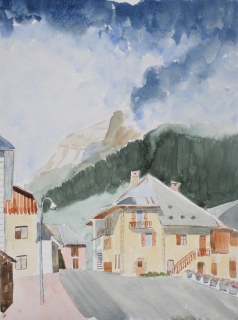 Ecole (Bauges) - Paysages de montagne